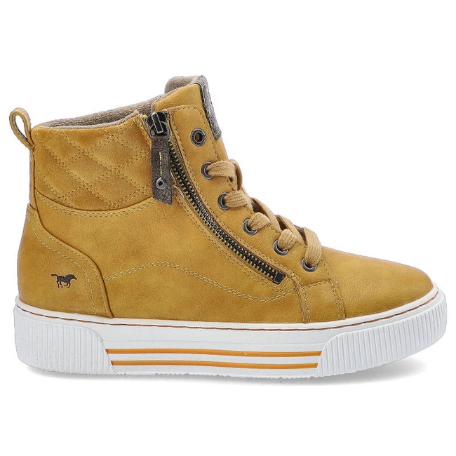 Sneakersy MUSTANG - 1386-501-6 Żółte 49C0048